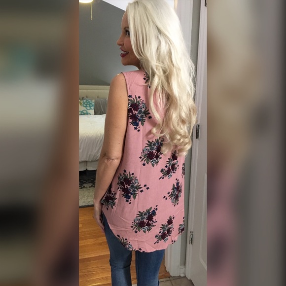 LAST 1! π Ruffle Collar Spaghetti Tie Top! - Picture 4 of 6